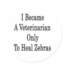 I Became A Veterinarian Only To Heal Zebras