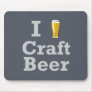 I [beer] Craft Beer Mousepads