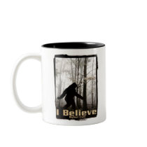 I Believe Bigfoot Lives mugs