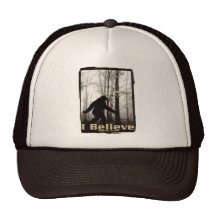 I Believe Bigfoot Lives Trucker Hat