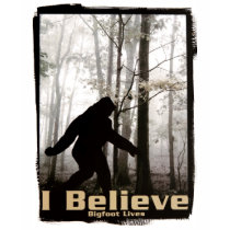 I Believe Bigfoot Lives t-shirts by PaintingPony I Believe Bigfoot Lives t-shirts