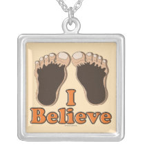 I Believe Bigfoot Necklace
