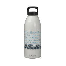I Believe Bottle Water Bottles
