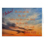 I Believe! card cards