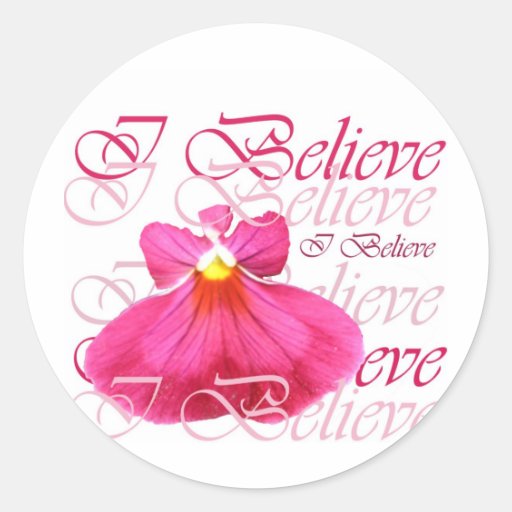 I Believe Faerie Sticker
