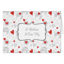 I Believe I Can Fly Greeting Cards
