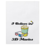 i believe in 3D movies flyers