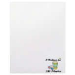 i believe in 3D movies Personalized Letterhead