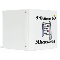 i believe in abacuses vinyl binder