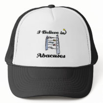 i believe in abacuses mesh hat