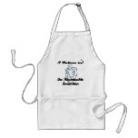 i believe in abominable snowman aprons