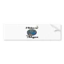 i believe in abyss bumper sticker