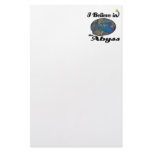 i believe in abyss stationery