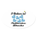 i believe in adhesive ducks stickers