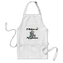 i believe in afghans aprons