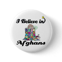 i believe in afghans pinback button