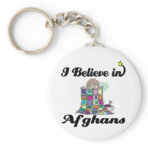 i believe in afghans key chains