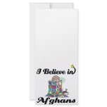 i believe in afghans rack cards