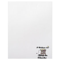 i believe in alarm clocks letterhead