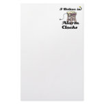 i believe in alarm clocks stationery