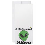 i believe in aliens rack card template