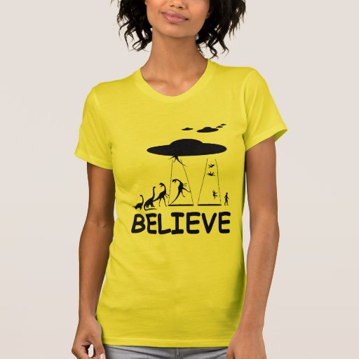 believe alien shirt