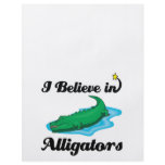 i believe in alligators flyer design