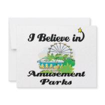 i believe in amusement parks invite