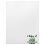 i believe in amusement parks customized letterhead