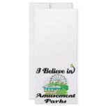 i believe in amusement parks rack cards