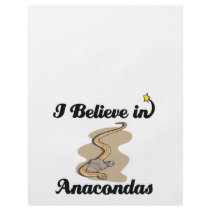 i believe in anacondas flyer design