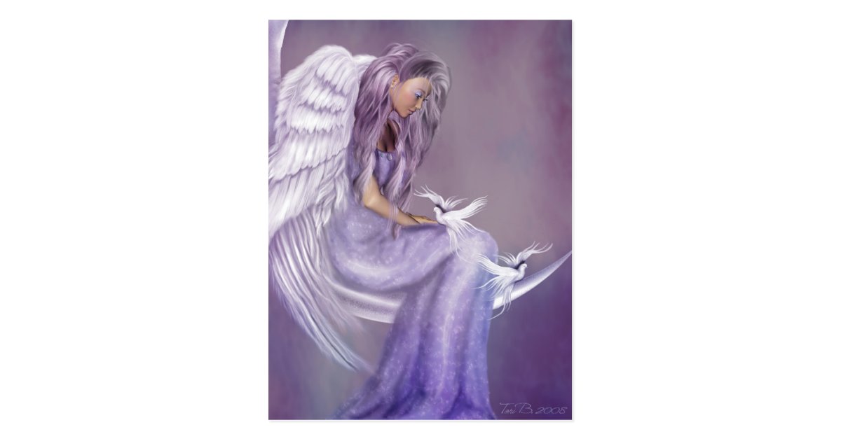 I Believe In Angels Postcard Zazzle