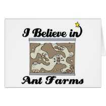 i believe in ant farms cards