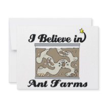 i believe in ant farms custom announcement
