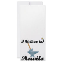 i believe in anvils rack card