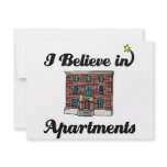i believe in apartments custom invite