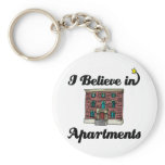 i believe in apartments keychains