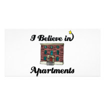 i believe in apartments photo cards