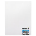 i believe in aquariums customized letterhead