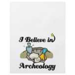 i believe in archeology flyer design