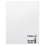 i believe in armpit farts custom letterhead