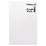 i believe in armpit farts stationery design