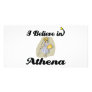 i believe in Athena Picture Card