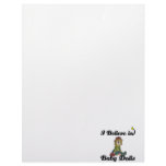 i believe in baby dolls personalized letterhead