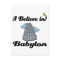 i believe in Babylon Post Cards