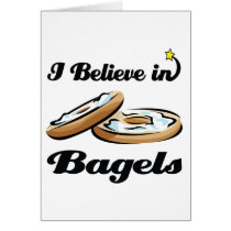 i believe in bagels cards