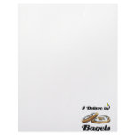 i believe in bagels custom letterhead