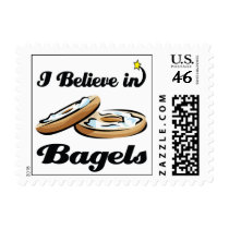 i believe in bagels stamps