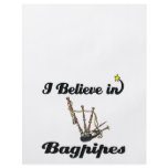i believe in bagpipes custom flyer