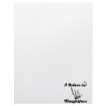 i believe in bagpipes letterhead design